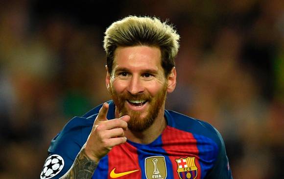 Leo Messi ganó 35 títulos con el Barcelona. Foto: AFP.