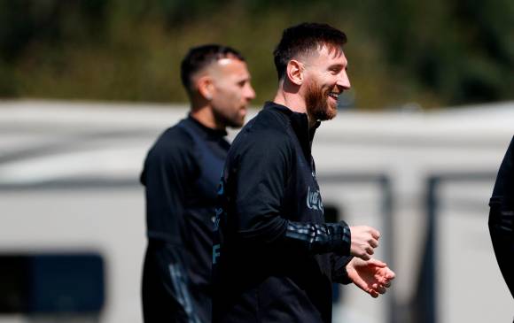 Lionel Messi, con la motivación de liderar al campeón de América. Viene tomando ritmo en el París Saint Germain. FOTO efe