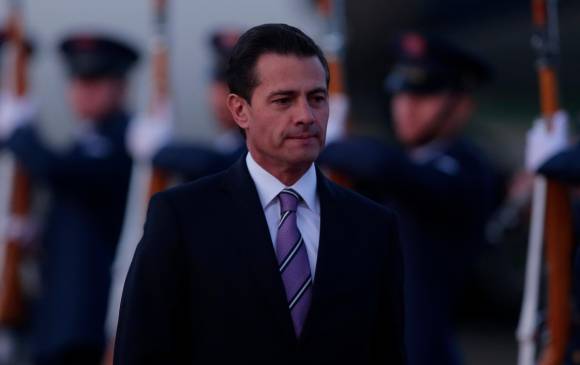 El expresidente Enrique Peña Nieto y algunos miembros de su equipo podrían enfrentar hasta 60 años de prisión. FOTO COLPRENSA.