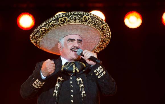 Con 60 canciones en vivo, Vicente Fernández despidió su carrera en 2016. FOTO: EFE
