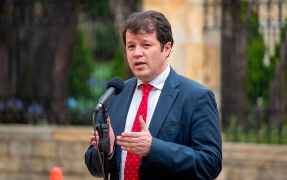 Victor Muñoz llegó al Departamento Administrativo de la Presidencia 15 días antes de que empezara la vacunación. FOTO Colprensa