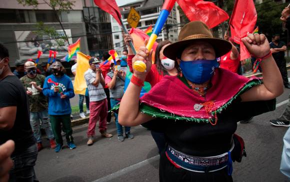 Los ecuatorianos acudieron a las urnas en total tranquilidad este domingo para elegir a su próximo presidente. FOTO getty