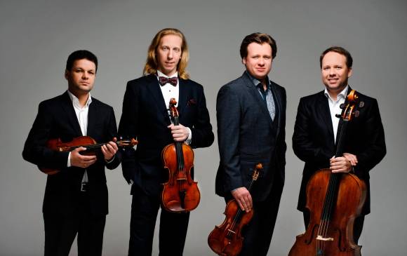 El cuarteto Oistrakh será el encargado de interpretar el repertorio ruso y de Europa del este. FOTO CORTESÍA