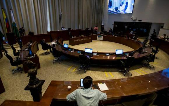 La elección del contralor de Medellín 2022-2025 está marcada por tensiones en el Concejo. FOTO JULIO CÉSAR HERRERA