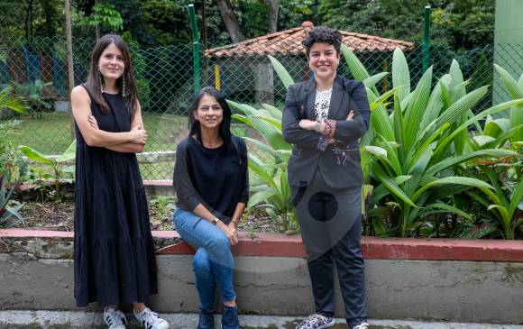 Lulú Vieira, Juliana Acosta y María Catalina Prieto. FOTO Edwin Bustamante.