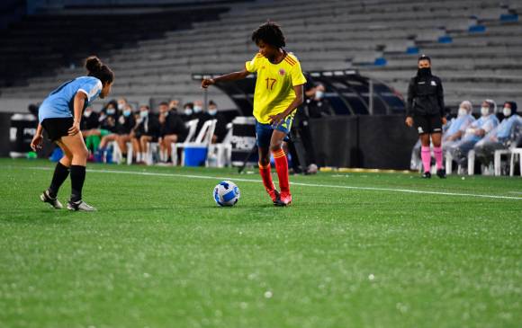 Karla Torres marcó el gol 15 de Colombia en el torneo. FOTO FCF