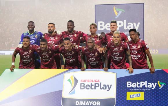 Tolima ratificó su gran momento en el fútbol colombiano tras vencer en la Superliga al último campeón del fútbol colombiano. FOTO: CORTESÍA DIMAYOR