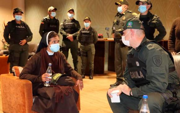 La religiosa hace parte de la congregación Franciscanas de María Inmaculada. FOTO Cortesía