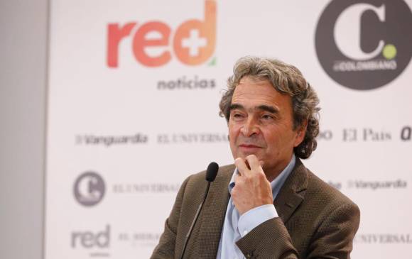 Sergio Fajardo ganó la consulta interpartidista de la coalición Centro Esperanza. FOTO: CAMILO SUÁREZ.