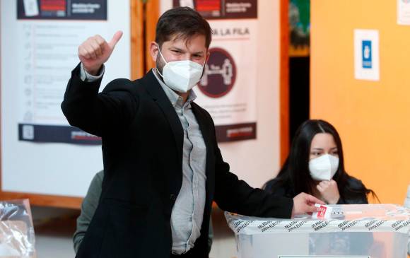 Gabriel Boric tiene 35 años, es abogado y fungió como representante de Magallanes en la Cámara de Diputados. FOTO Getty
