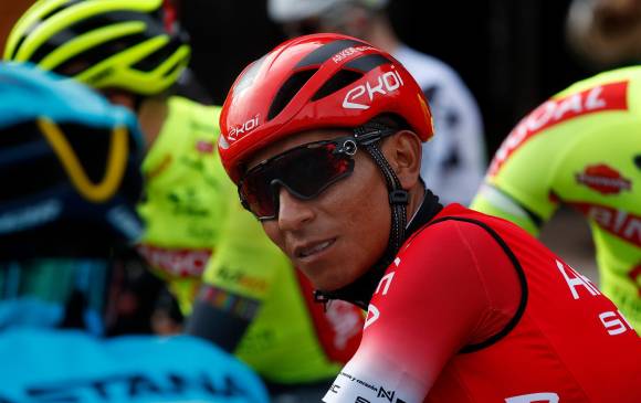 El Tour es la única carrera grande que correrá Nairo este año. El colombiano se siente fuerte y motivado. FOTO EFE