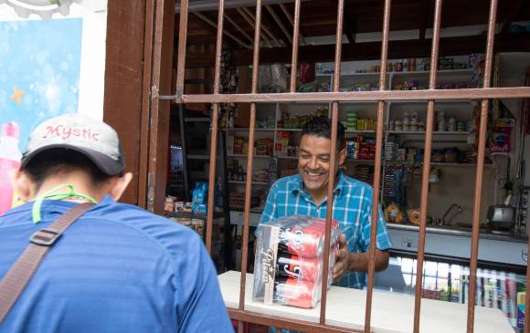 Según Fenalco, en el territorio nacional existen 450 mil tiendas que generan 1.750.500 empleos. FOTO edwin bustamente