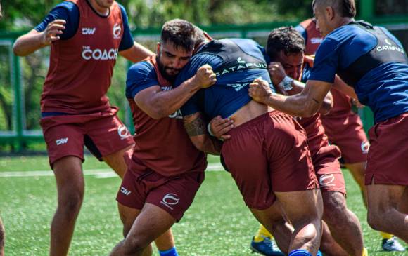 La Liga colombiana de rugby es el siguiente sueño después de la conformación del equipo profesional. FOTO cortesía cafeteros pro