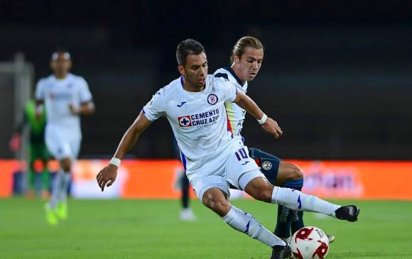 Alex Castro recibió pocas oportunidades en el Cruz Azul mexicano antes de regresar al verde. FOTO efe