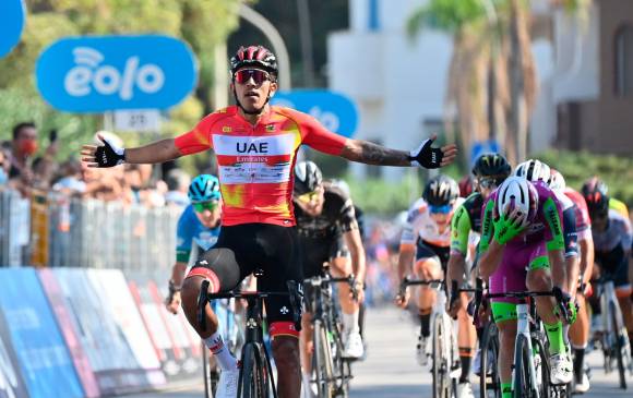 Segunda victoria consecutiva para Molano en Sicilia. Foto @ilgirodisicilia