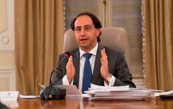 José Manuel Restrepo fue nombrado el lunes como ministro de Hacienda. FOTO Colprensa