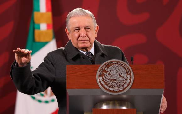 Andrés Manuel López Obrador convocó a su propia revocatoria del mandato en México. FOTO: EFE