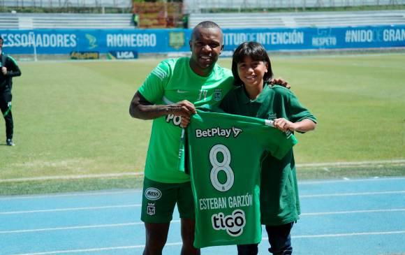 Dorlan Pabón fue el primer jugador de Nacional en conocer la historia de Braian Garzón.