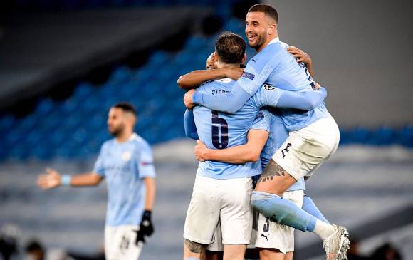 Manchester ganó los dos juegos de la semifinal ante PSG. FOTO EFE/EPA/PETER POWELL