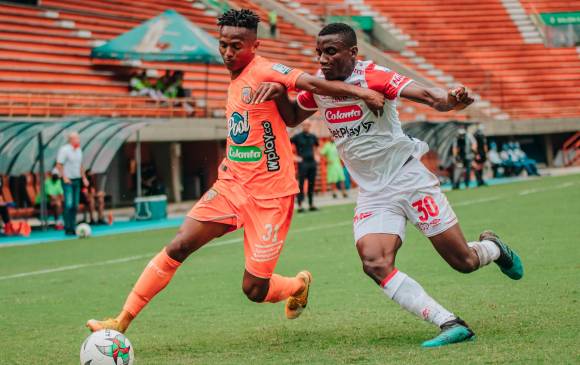 El mediocampista José Hernández Chávez, quien logró seis goles y tres asistencias en su paso por el Envigado en 2021, es la única contratación del Medellín hasta ahora. FOTO Envigado FC