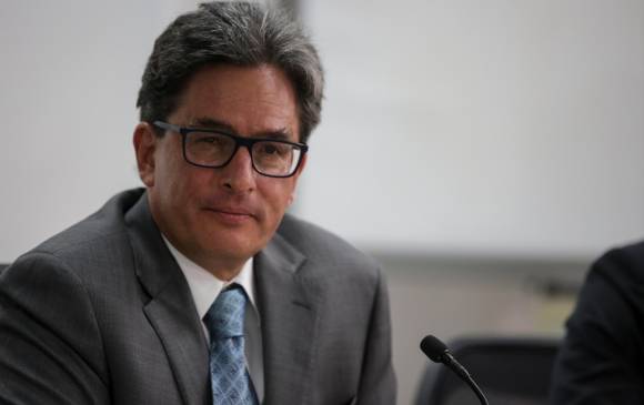 En la imagen el ministro de Hacienda, Alberto Carrasquilla. FOTO MINHACIENDA