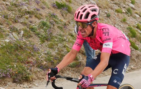 El ciclista antioqueño Rigoberto Urán suma ocho actuaciones en el Tour con su participación actual. Por ahora acumula tres top-10. En la edición de 2017 terminó subcampeón. FOTO EFE