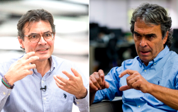 En las últimas cuatro semanas Alejandro Gaviria y Sergio Fajardo protagonizaron la pelea interna que desencadenó en la división de la Coalición Centro Esperanza. FOTO EL COLOMBIANO