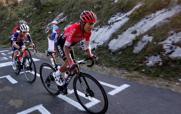 Nairo Quintana ganó la Vuelta a España en 2016. FOTO EFE