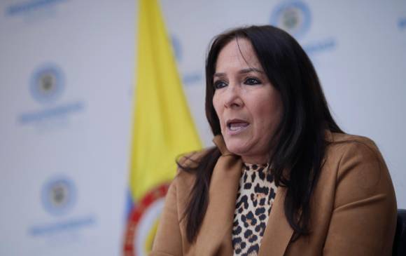 Imagen de referencia de Susana Correa, directora del departamento de Prosperidad Social. FOTO COLPRENSA