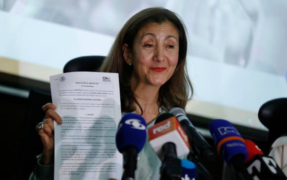 La exsenadora y exsecuestrada por las Farc, Íngrid Betancourt. FOTO COLPRENSA