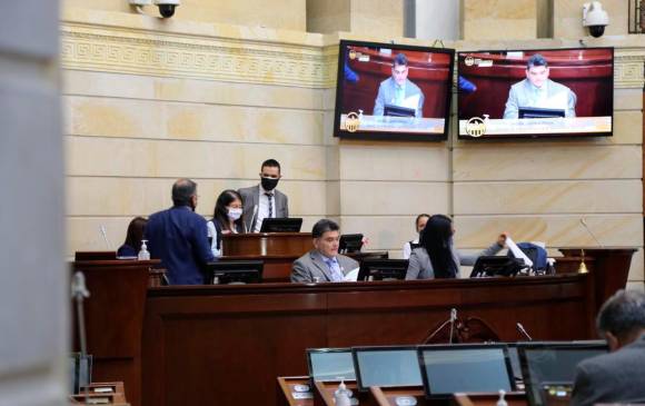 La reforma a la Justicia se debatirá mañana martes en la plenaria del Senado. FOTO Colprensa