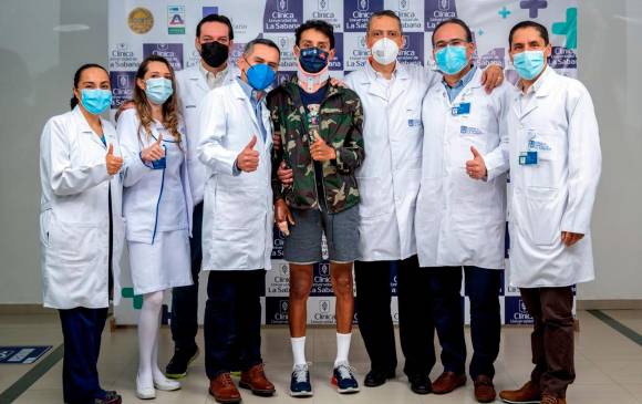 Egan ganó la batalla; continuará su recuperación en casa