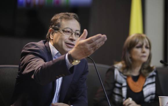 Colombia Humana, dirigida por el senador Gustavo Petro, es uno de los movimientos que hace parte del llamado Pacto Histórico para las elecciones legislativas de 2022. FOTO Colprensa