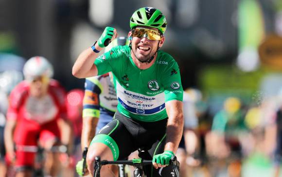 Aún quedan dos etapas con llegada al esprint en las que Cavendish superaría el registro de Merckx. FOTO EFE