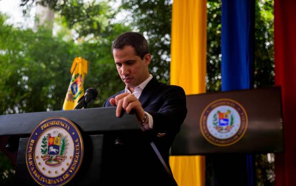 La oposición de Venezuela liderada por Juan Guaidó solicitó el apoyo del Vaticano y la Cruz Roja para liberar a los ocho militares secuestrados por las disidencias de las Farc en el estado Apure. FOTO EFE