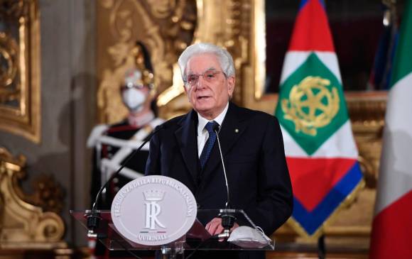 Sergio Mattarella, presidente de Italia FOTO GETTY