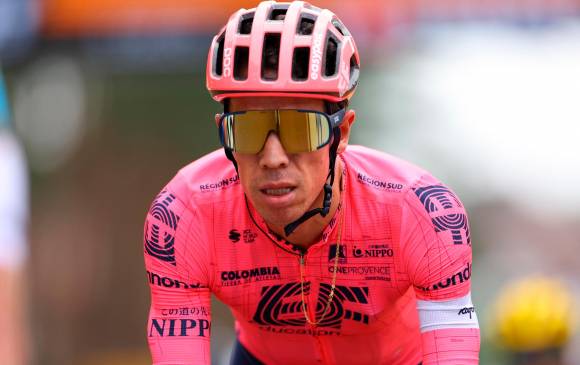 Rigoberto Urán es tercero en el Tour de Francia. FOTO EFE