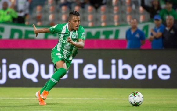 Sebastián Gómez es volante de Atlético Nacional. El partido será disputado contra Honduras el próximo 16 de enero. FOTO: EDWIN BUSTAMANTE.