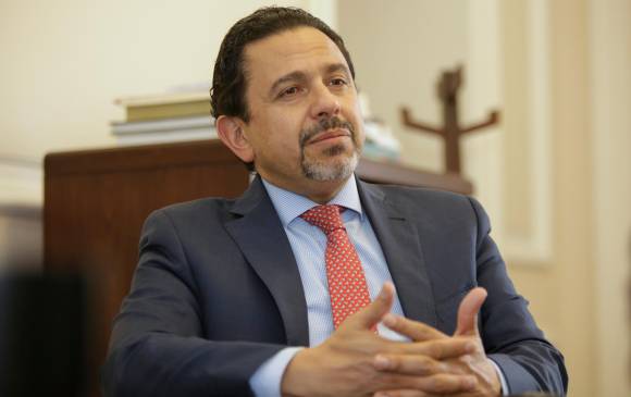 Miguel Ceballos, alto comisionado para la Paz, será el vocero del Gobierno Nacional en las conversaciones. FOTO COLPRENSA