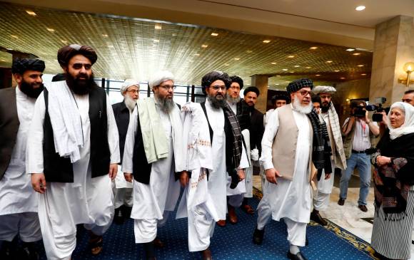 Los talibanes se han reunido con delegaciones de potencias occidentales. La última de ellas, Francia. FOTO GETTY