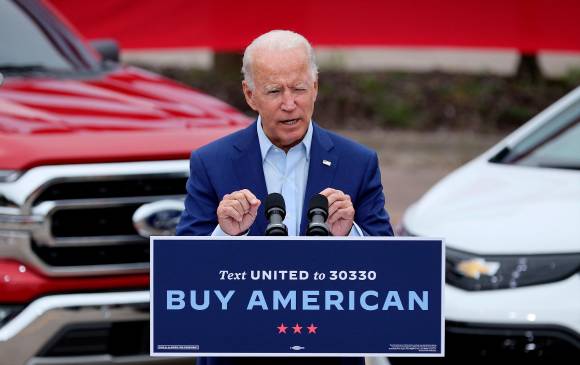 Joe Biden destacó que en el plan hay rubros para combatir afectaciones al medio ambiente. FOTO: Archivo. 