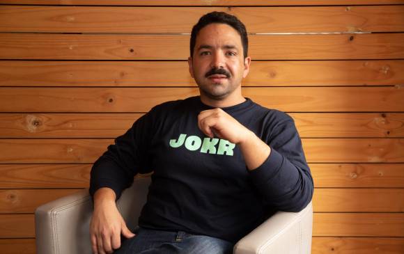 Germán Peralta es cofundador y CEO de Jokr para Colombia, país en el que tienen más de 300 empleados. FOTO Edwin Bustamante