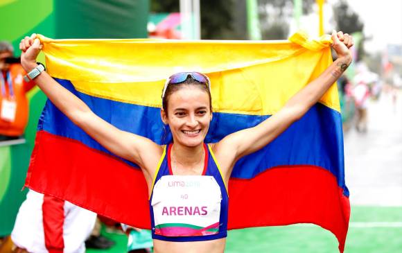 Lorena Arenas fue la primera colombiana que se clasificó para Tokio. FOTO COLPRENSA