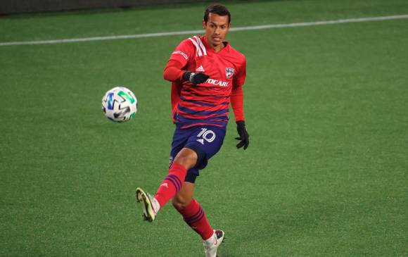 Andrés Ricaurte sumó 1.281 minutos con el Dallas en la temporada del 2020. Este año acumula 973 minutos jugados. FOTO Getty 