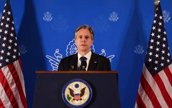 Blinken expresó a Yang su preocupación por las agresiones a grupos minoritarios en China. FOTO: EFE