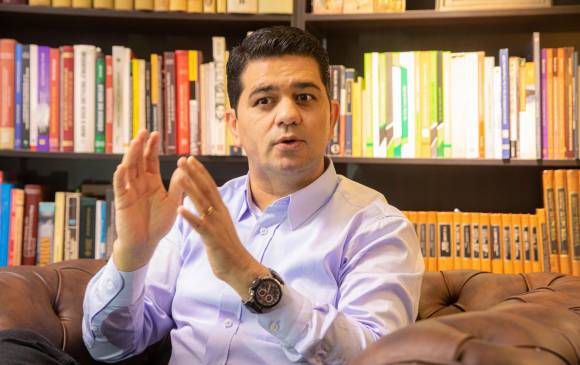 El secretario de Agricultura de Antioquia busca transformar la actividad en el departamento, convertirla en generadora de riqueza y bienestar para los productores. FOTO Carlos Velásquez