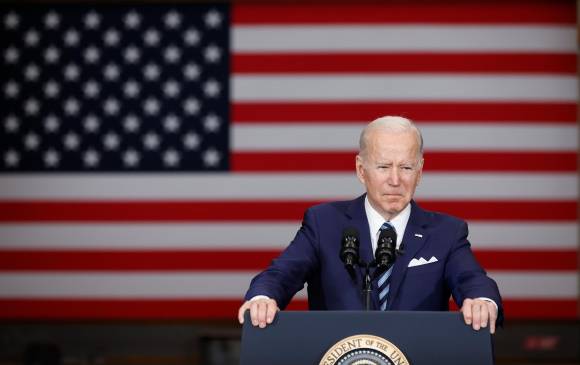 Joe Biden no ha logrado cumplir la agenda de gobierno que trazó en su campaña. FOTO Getty
