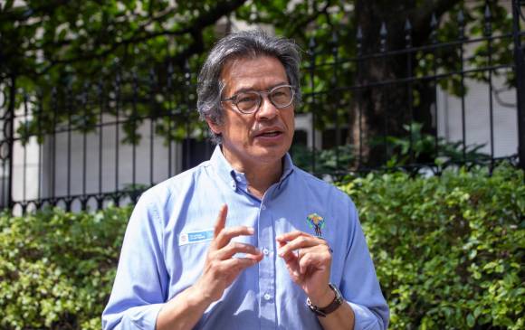 El director de la Unidad, Andrés Castro, aseguró que este año se han firmado en Antioquia 40 acuerdos de comercialización para garantizar la sostenibilidad de las víctimas. FOTO carlos velásquez