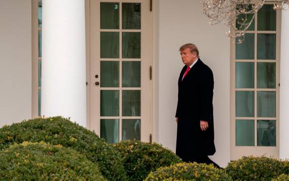 El presidente de Estados Unidos, Donald Trump, presionó a un oficial en Georgia para que este buscara votos para revertir el resultado de las elecciones. El oficial de ese estado no aceptó. FOTO EFE