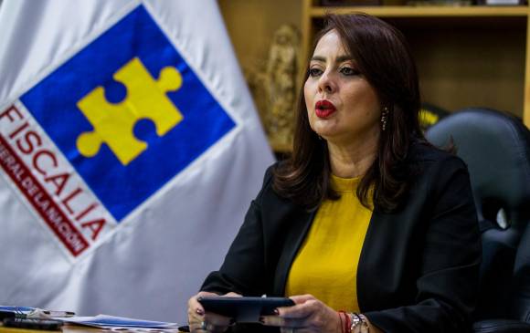 Natalia Andrea Rendón lleva 11 meses como directora Seccional de Fiscalías de Medellín, luego de su designación el 27 de enero de 2021. FOTO JULIO CÉSAR HERRERA